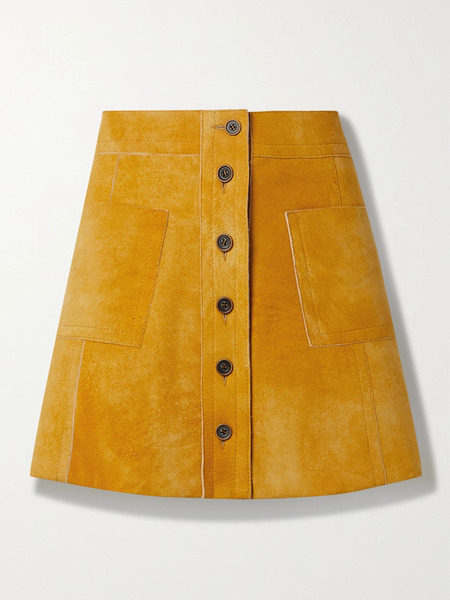  Marni Marni - Suede Mini Skirt - Orange 