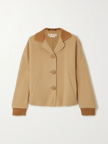  Marni Marni - Wool-blend Jacket - Beige 