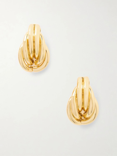  Martha Calvo Martha Calvo - Lori Gold-plated Earrings - One Size 