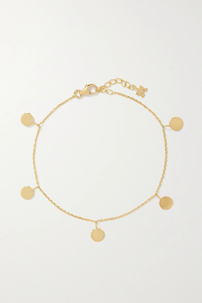  Mateo Mateo - Dot 14-karat Gold Bracelet - One Size 