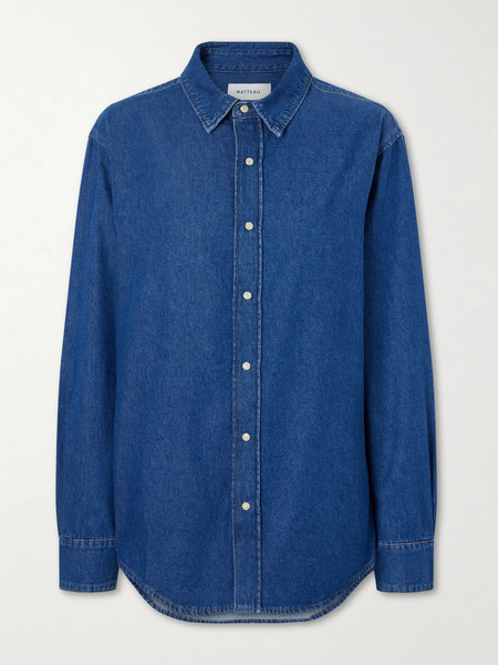  Matteau Matteau - Denim Shirt - Blue 