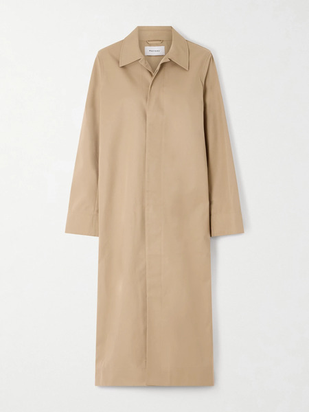  Matteau Matteau - Long Macintosh Gabardine Coat - Beige 