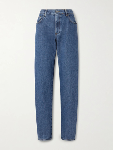  Matteau Matteau - Mid-rise Straight-leg Jeans - Mid Denim 