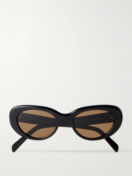  Matteau Matteau - Mirage Cat-eye Acetate Sunglasses - Black 
