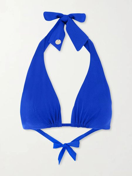  Max Mara Max Mara - Beachwear Aloa Triangle Bikini Top - Cobalt Blue 