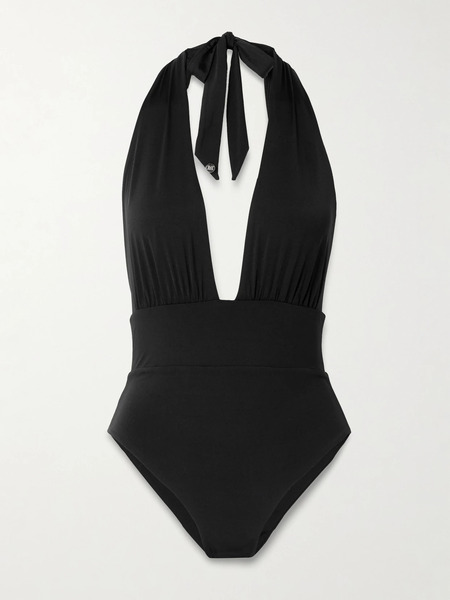  Max Mara Max Mara - Beachwear Halterneck Swimsuit - Black 