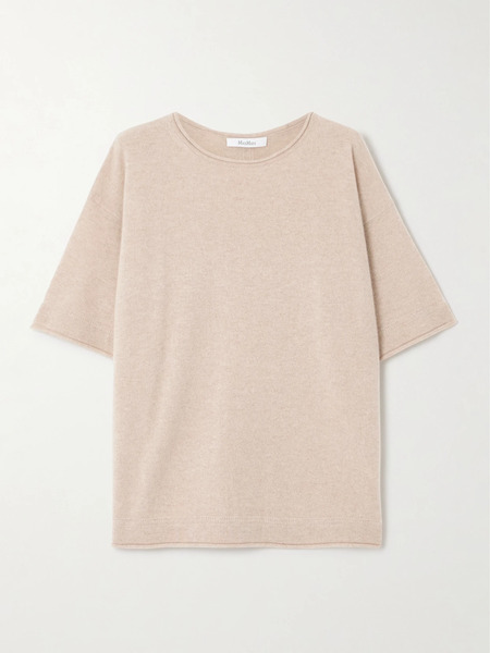  Max Mara Max Mara - Cashmere T-shirt - Beige 