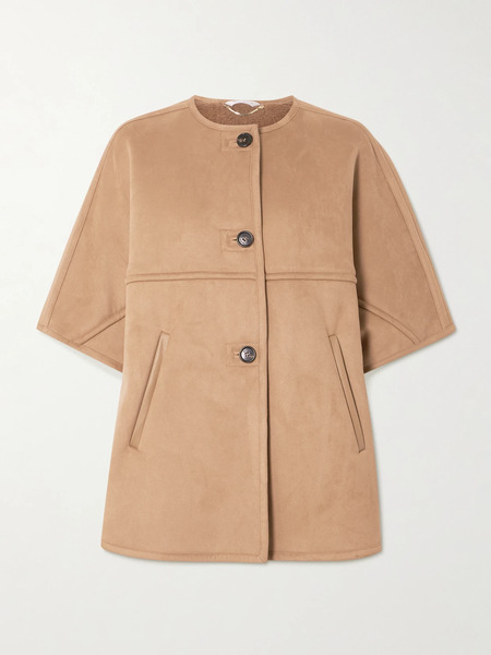  Max Mara Max Mara - Zaza Brushed Cape - Camel 