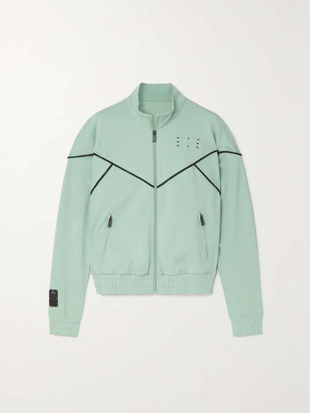  Mcq Alexander Mcqueen Mcq Alexander Mcqueen - Piped Jersey Track Jacket - Mint 