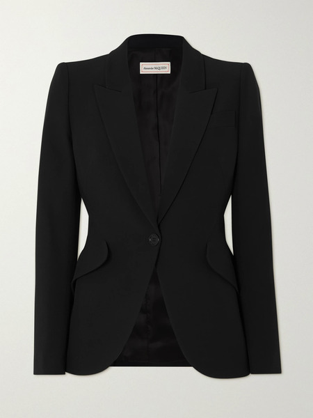  Mcqueen Mcqueen - Crepe Blazer - Black 