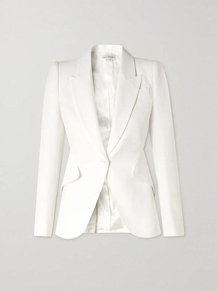  Mcqueen Mcqueen - Crepe Blazer - Ivory 