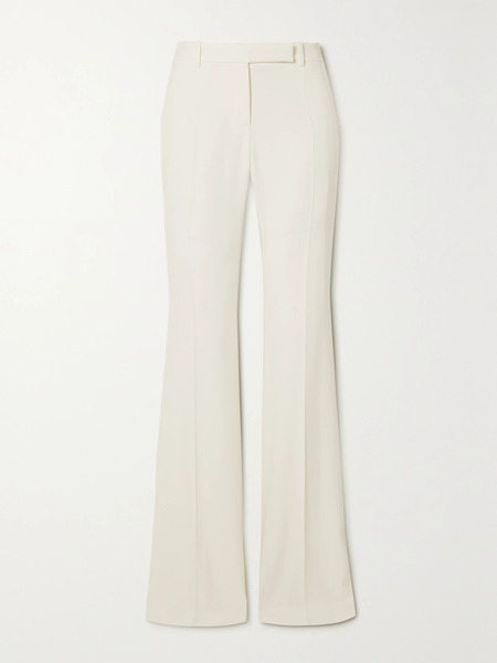  Mcqueen Mcqueen - Crepe Bootcut Pants - Ivory 