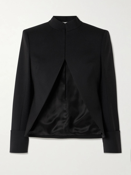  Mcqueen Mcqueen - Stretch-wool Twill Jacket - Black 