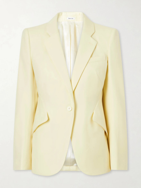  Mcqueen Mcqueen - Wool Blazer - Yellow 