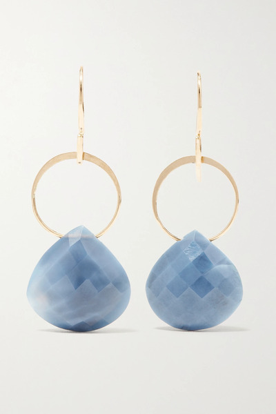  Melissa Joy Manning Melissa Joy Manning - 14-karat Gold Opal Earrings - One Size 