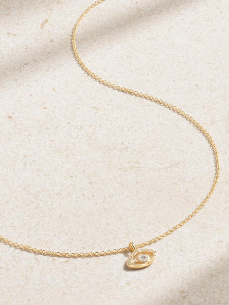  Melissa Joy Manning Melissa Joy Manning - 14-karat Recycled Gold Diamond Necklace - One Size 
