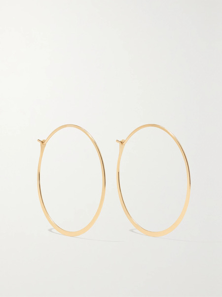  Melissa Joy Manning Melissa Joy Manning - 14-karat Recycled Gold Hoop Earrings - One Size 