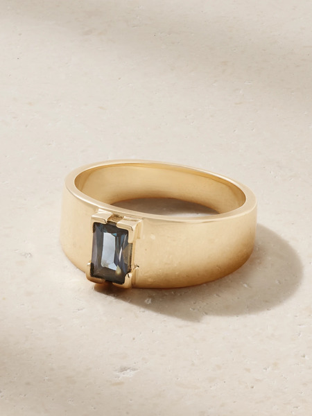  Melissa Joy Manning Melissa Joy Manning - 14-karat Recycled Gold Topaz Ring - 7 