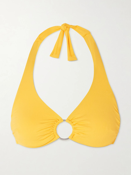  Melissa Odabash Melissa Odabash - Brussels Embellished Underwired Bikini Top - Yellow 