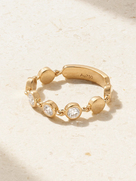  Messika Messika - D-vibes Medium 18-karat Gold Diamond Ring - 52 