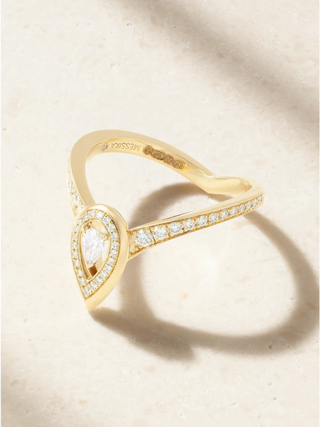  Messika Messika - Fiery 18-karat Gold Diamond Ring - 54 