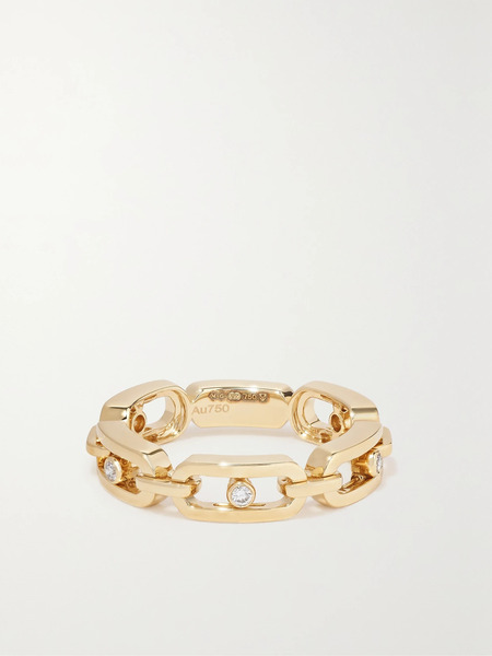  Messika Messika - Move Uno 18-karat Gold Diamond Ring - 52 