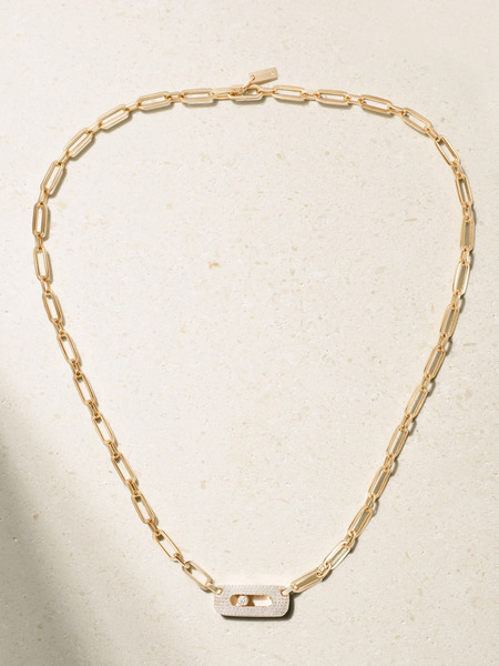  Messika Messika - My Move 18-karat Gold Diamond Necklace - One Size 