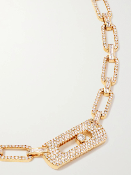  Messika Messika - My Move 18-karat Gold Diamond Necklace - One Size 