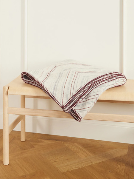  Missoni Home Missoni Home - Striped Wool And Cashmere-blend Throw - Multi 