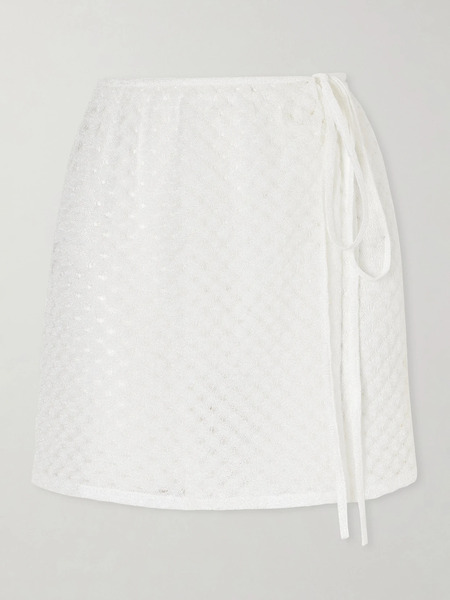 Missoni Missoni - Mesh Mini Skirt - White 