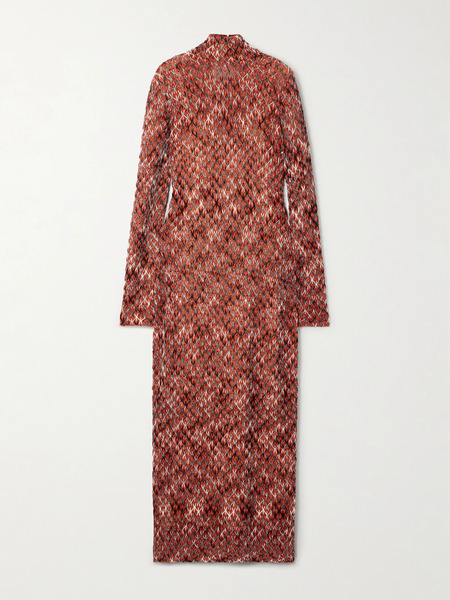  Missoni Missoni - Space-dyed Wool-blend Midi Dress - Red 