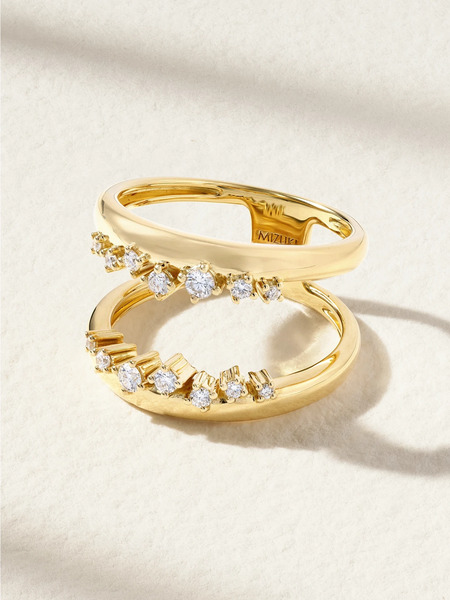  Mizuki Mizuki - 14-karat Gold Diamond Ring - 6 