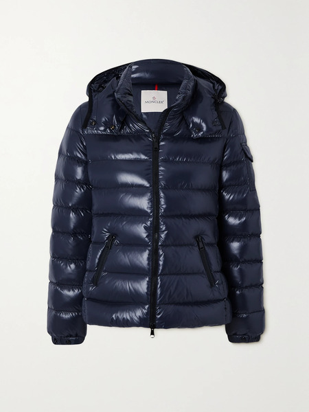  Moncler Moncler - Bady Quilted Shell Down Hooded Jacket - Navy 
