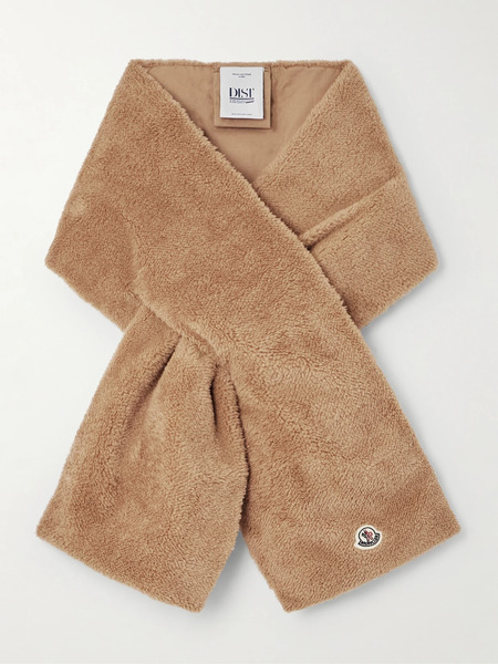  Moncler Moncler - Fleece Down Scarf - Brown 