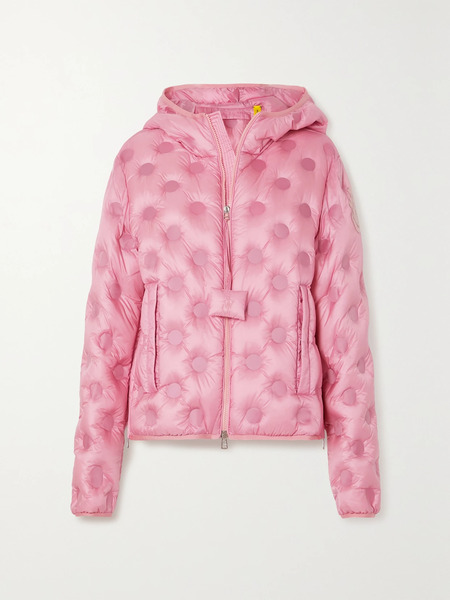  Moncler Genius Moncler Genius - + 1 Jw Anderson Abbotts Hooded Quilted Shell Down Jacket - Pink 