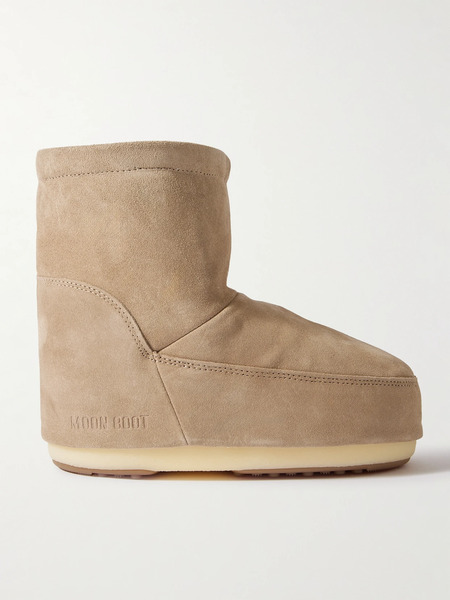  Moon Boot Moon Boot - Icon Low Suede Snow Boots - Sand 