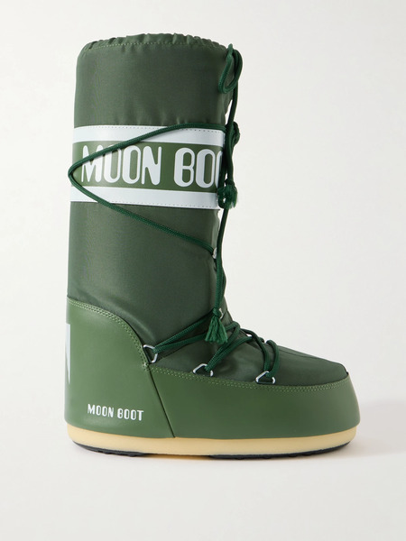  Moon Boot Moon Boot - Icon Shell Snow Boots - Army Green 