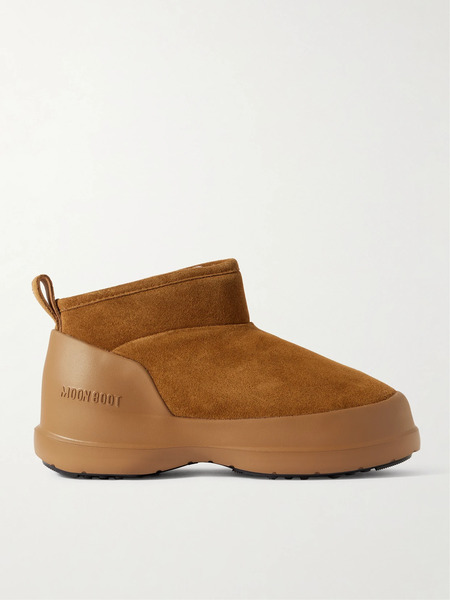  Moon Boot Moon Boot - Luna Low Suede Boots - Tan 