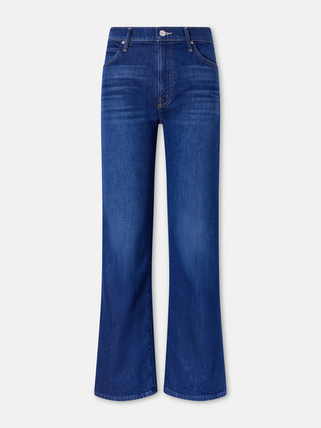  Mother Mother - Lil Kick It High-rise Straight-leg Jeans - Dark Denim 