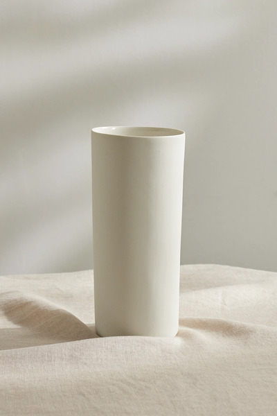  Mud Australia Mud Australia - + Net Sustain Round Medium Porcelain Vase - Off-white 