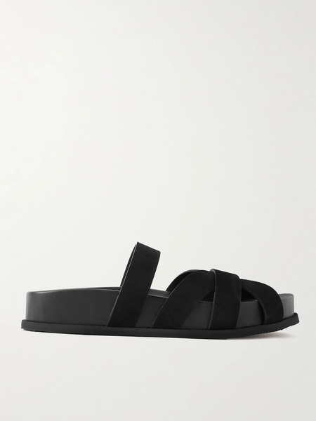  Neous Neous - Ibor Suede Slides - Black 