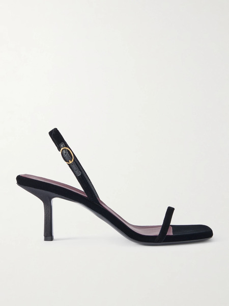  Neous Neous - Noqui Velvet Sandals - Black 