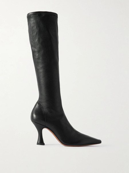  Neous Neous - Ran Leather Knee Boots - Black 