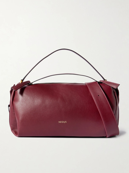  Neous Neous - Scorpius Leather Tote - Burgundy 