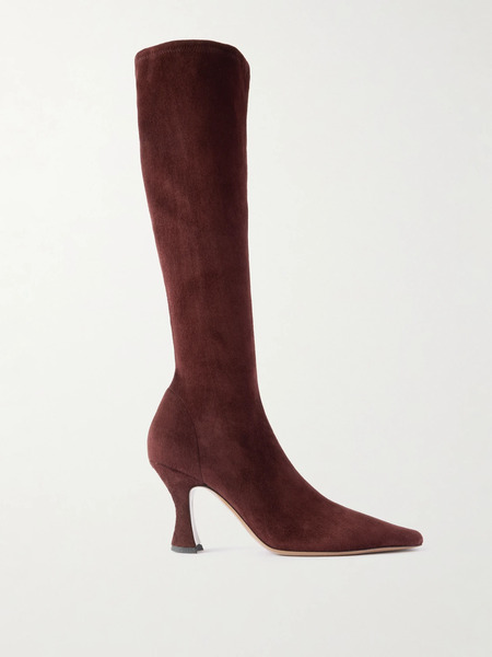  Neous Neous - Suede Knee Boots - Chocolate 