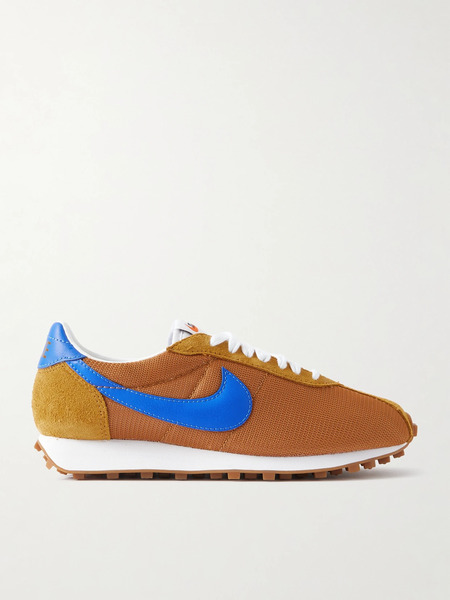  Nike Nike - Ld-1000 Leather And Suede-trimmed Mesh Sneakers - Tan 