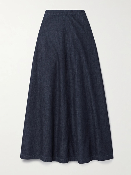  Nili Lotan Nili Lotan - Astrid Denim Maxi Skirt - Blue 