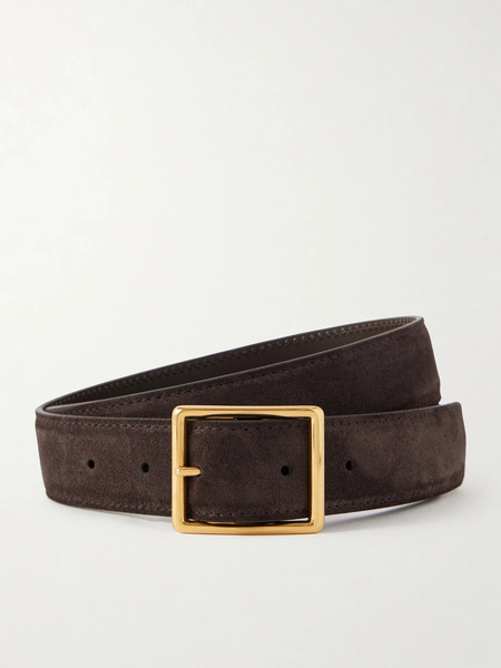  Nili Lotan Nili Lotan - Gabriele Leather Belt - Chocolate 