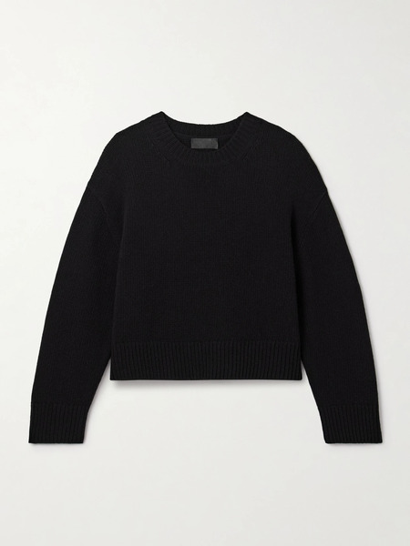  Nili Lotan Nili Lotan - Haisley Oversized Wool Sweater - Black 