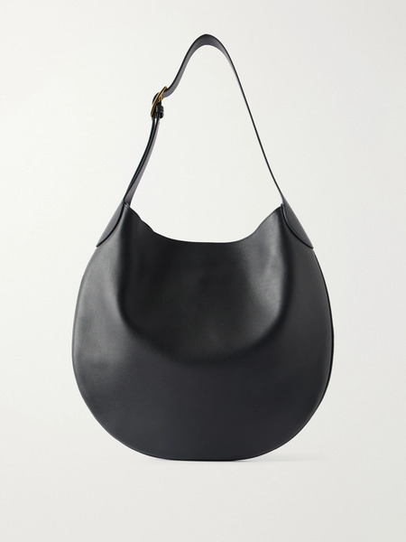  Nili Lotan Nili Lotan - Jagger Leather Shoulder Bag - Black 